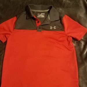 Youth Small boys UA polo style shirt